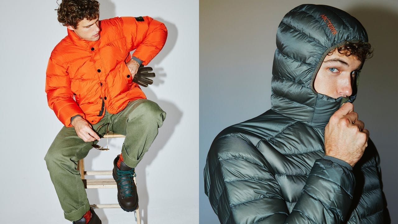 Best men's puffer jackets comparison overview for streetwear fashion
