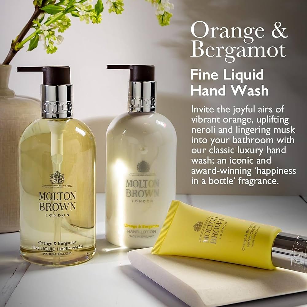 Molton Brown Orange and Bergamot luxury hand wash