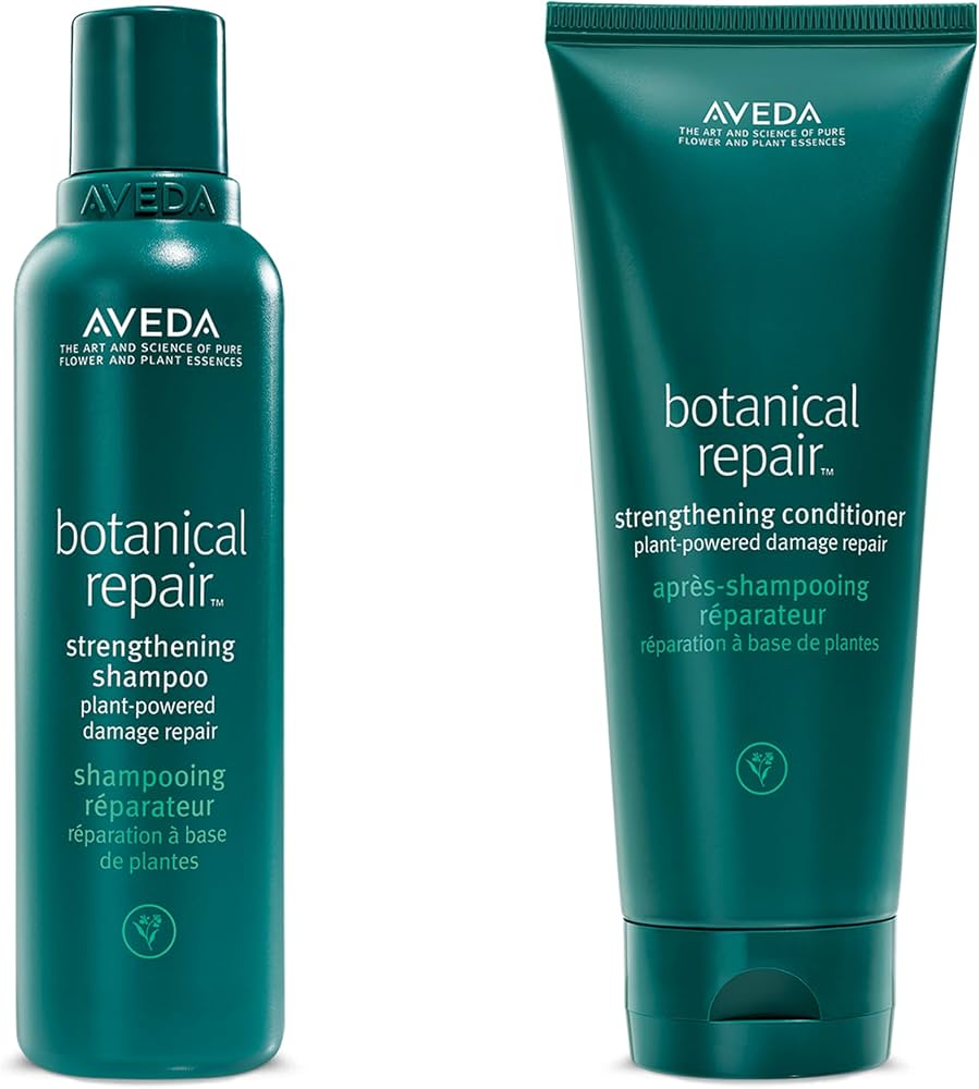 Aveda Botanical Repair Strengthening Shampoo and Conditioner products