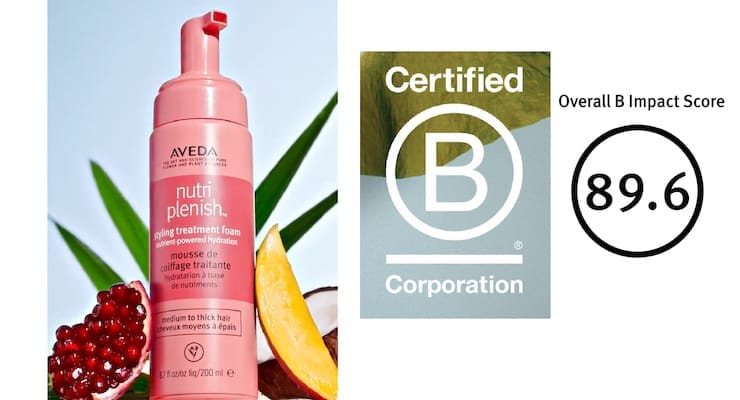 Aveda Earns B Corp Certification with High Overall Impact Score
