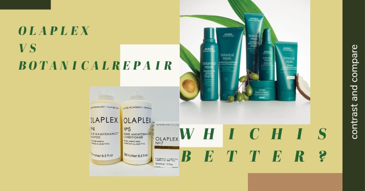 Botanical Repair vs Olaplex comparison for hair repair