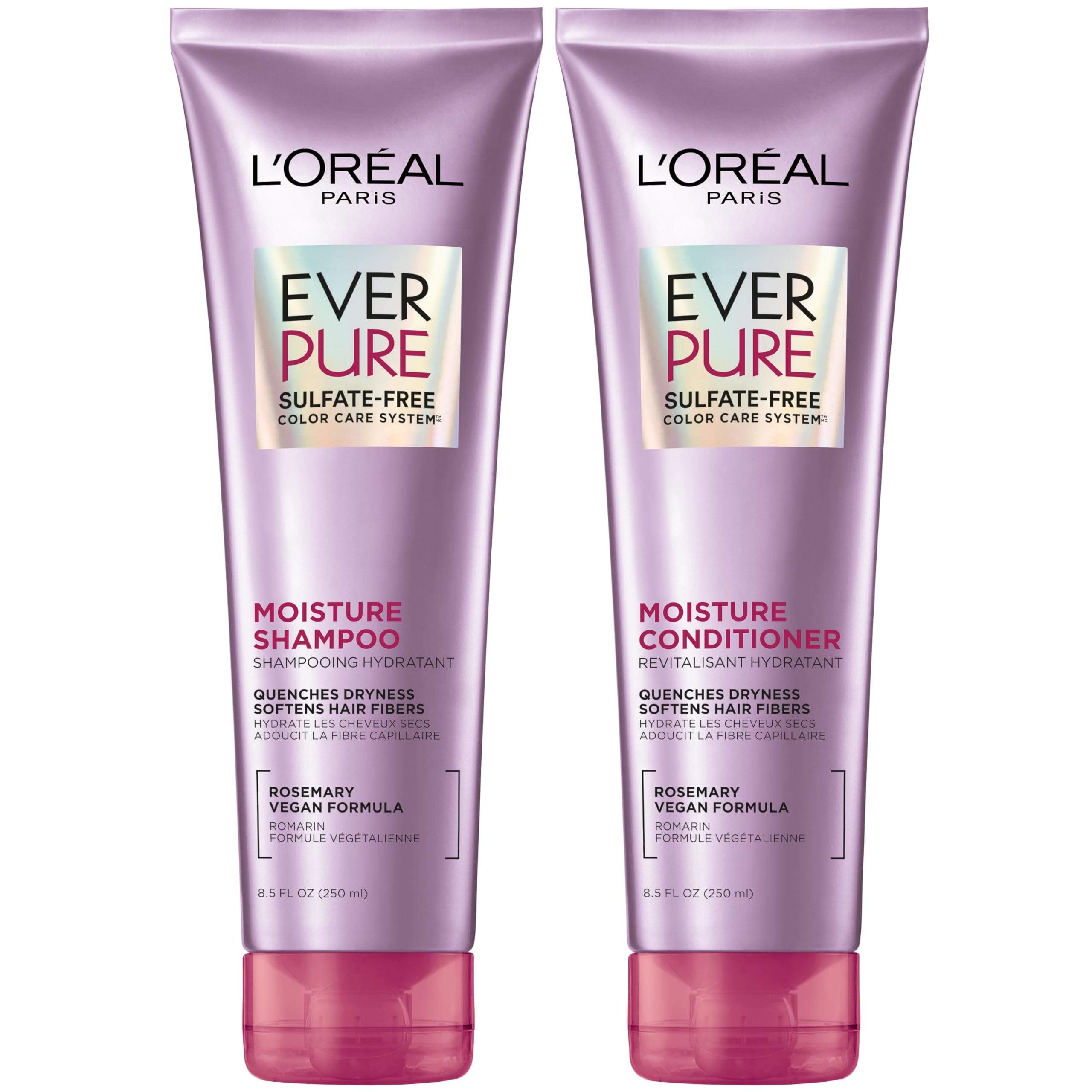 L'Oreal Paris EverPure Sulfate-Free Moisture Shampoo and Conditioner set