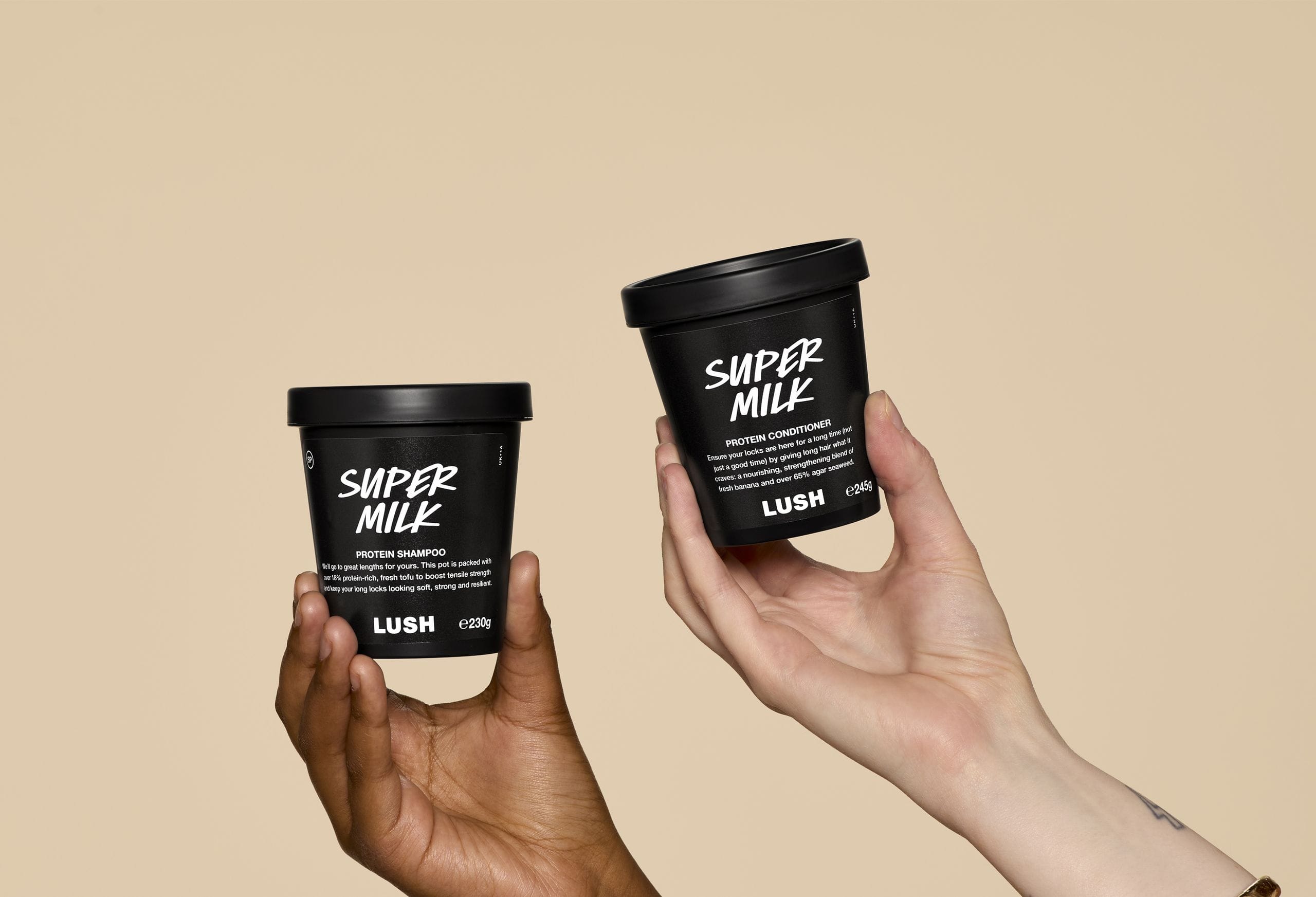Lush cruelty free ethical haircare products range UK