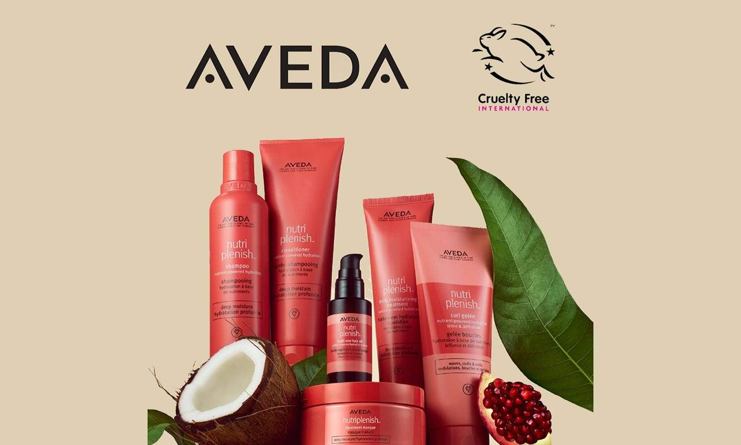 Aveda certified cruelty-free by Leaping Bunny - ethical beauty certification