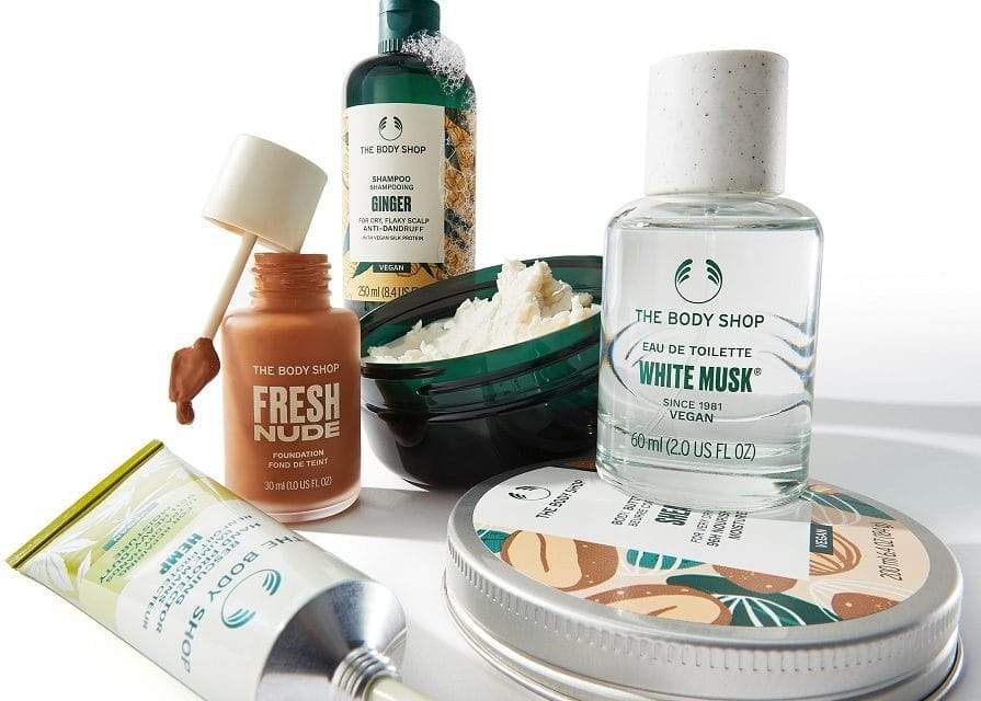 The Body Shop achieves vegan certification for all products - ethical beauty brand