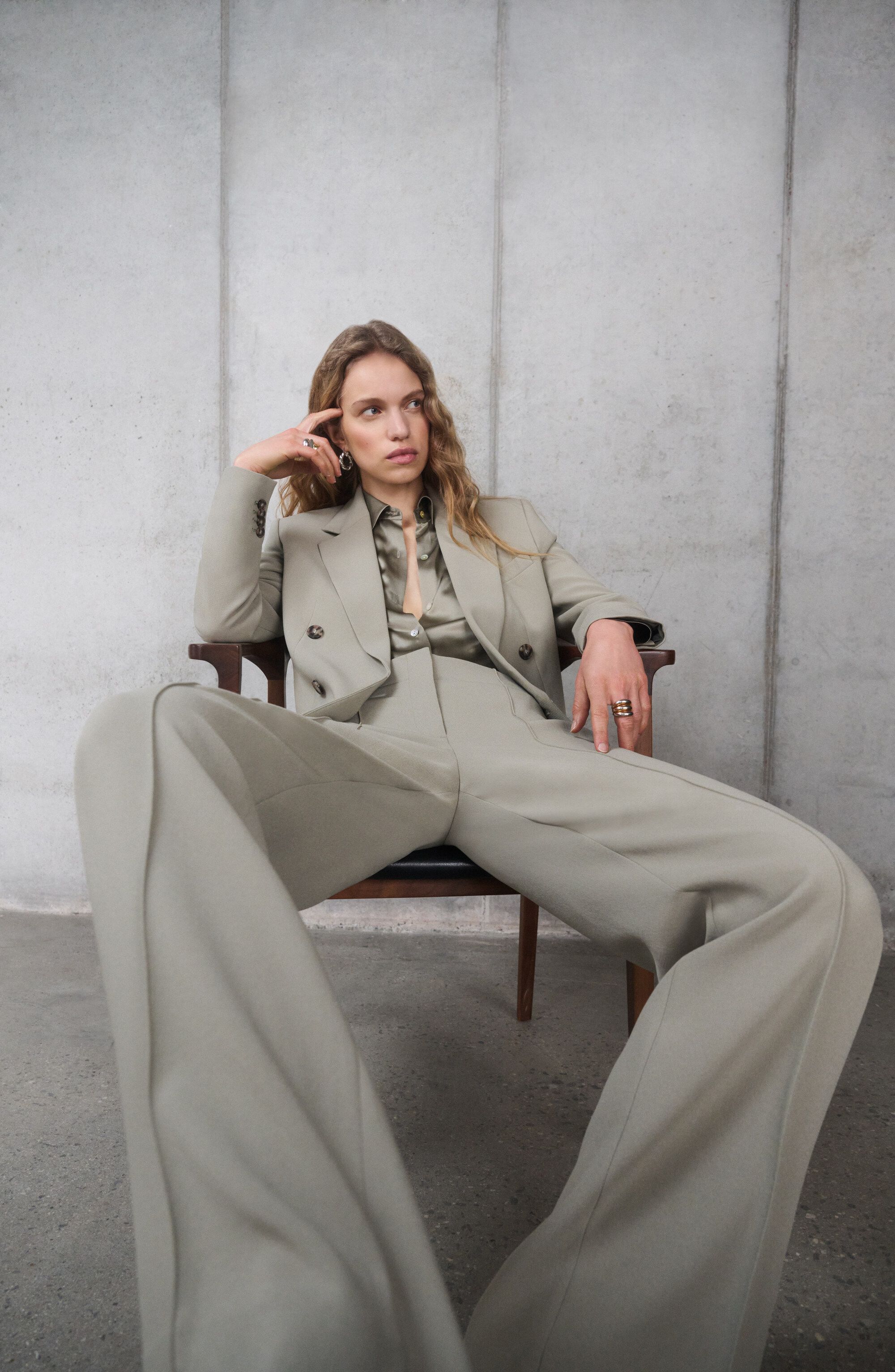 Club Monaco store showcasing elevated minimalist fashion and modern classic style