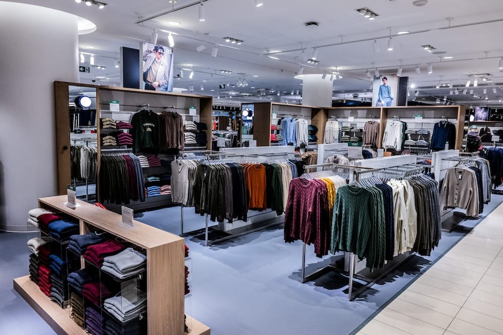 La Maison Simons Canadian retail store offering curated modern fashion
