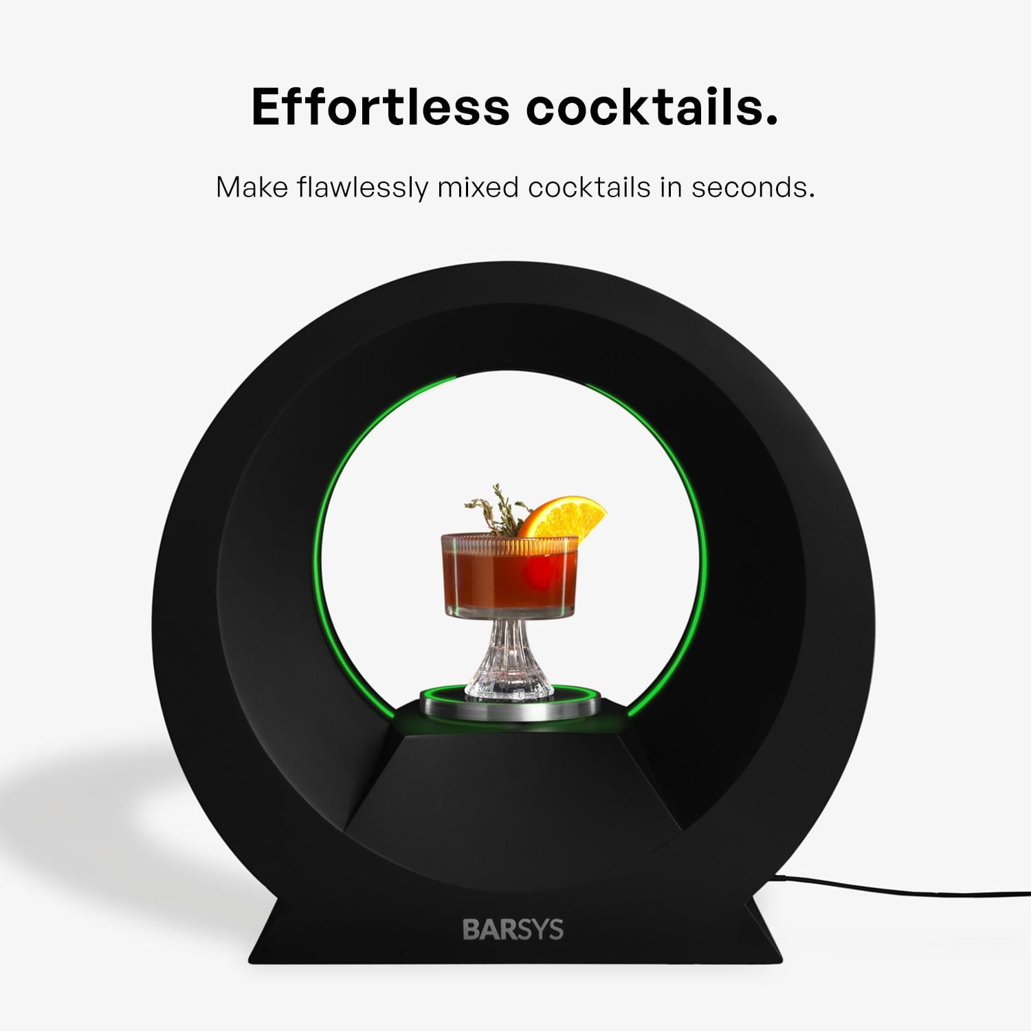 Barsys 360 smart automated cocktail maker machine