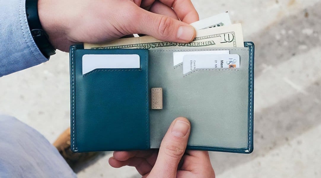 Bellroy Note Sleeve wallet showcasing its minimalist design and slim profile