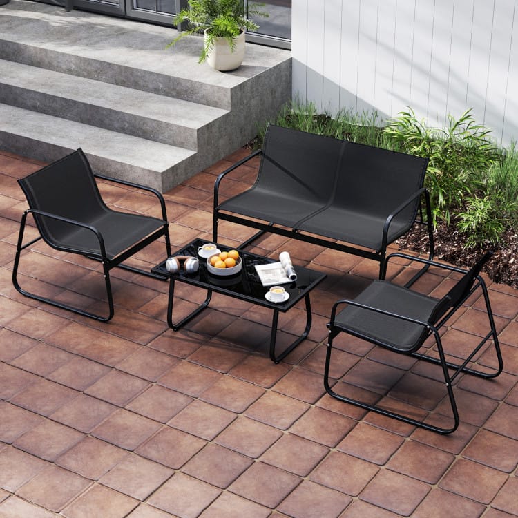 Costway patio furniture set example