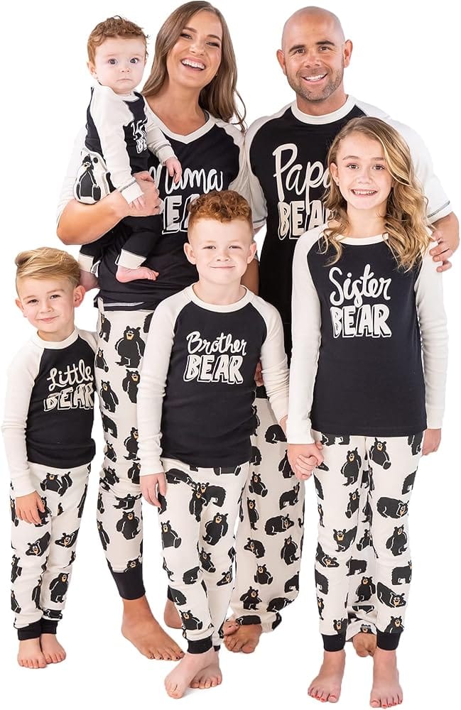 LazyOne matching family pajamas image