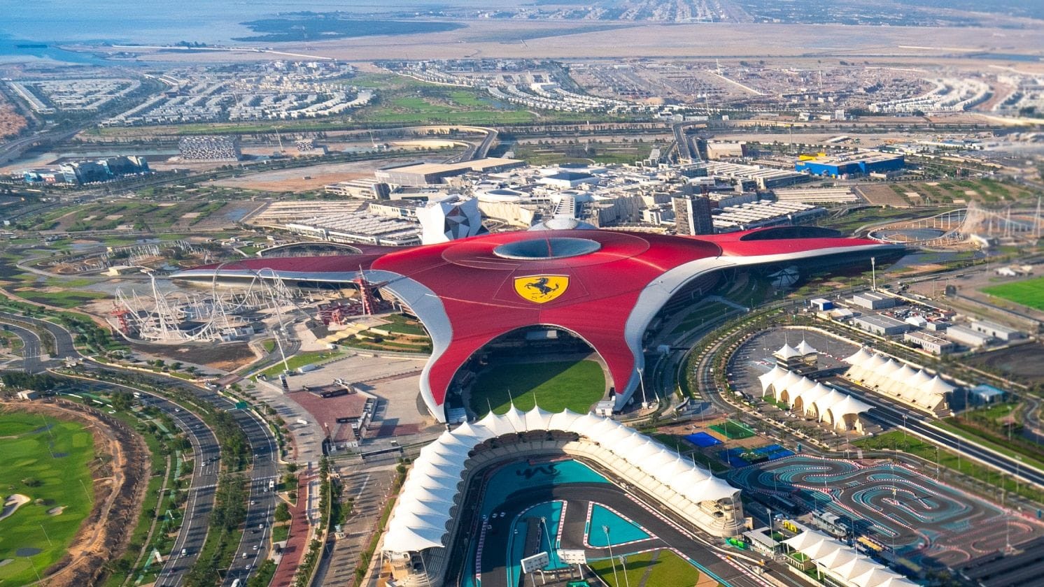 Yas Island vacation and theme park visual