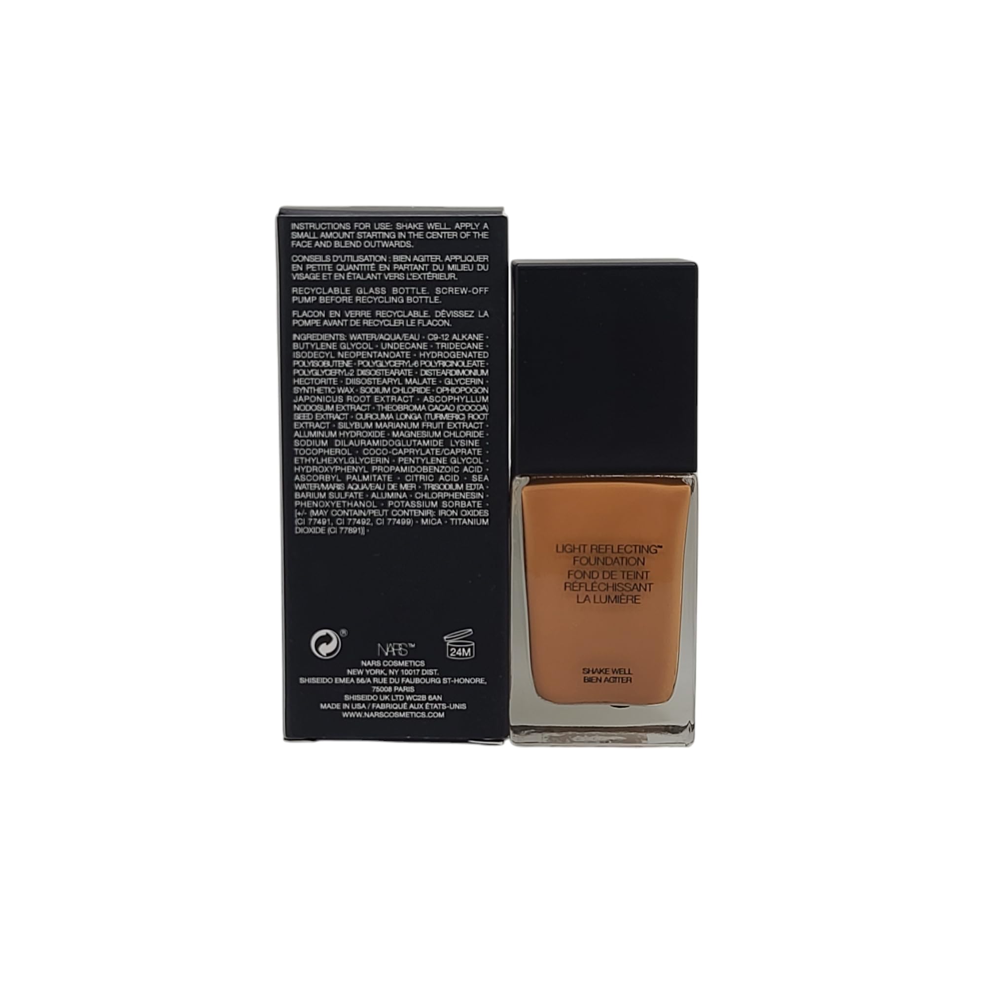 NARS Light Reflecting Advanced Skincare Foundation product bottle