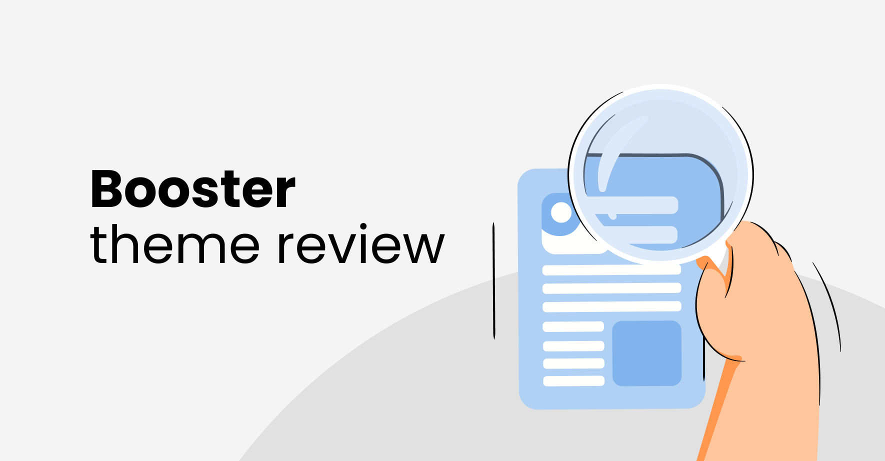 Booster Theme Shopify Review overview showing the feature-packed theme interface