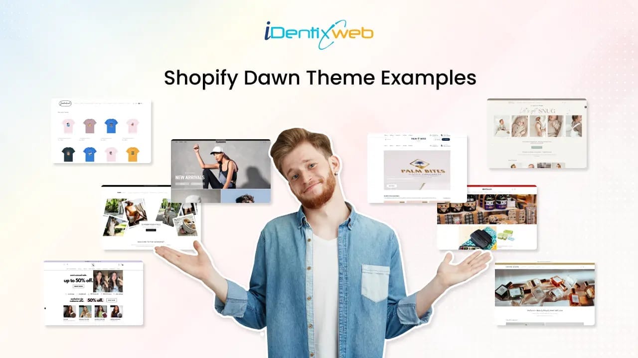 Shopify Dawn theme example storefront showcasing free theme capabilities