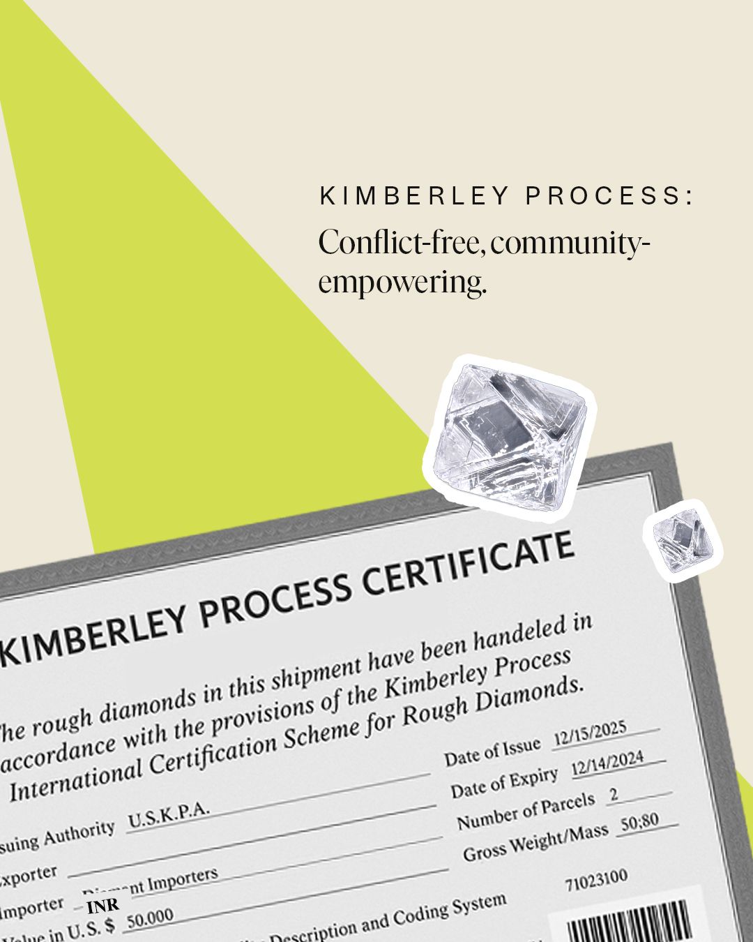Ethical diamond sourcing verification and key questions
