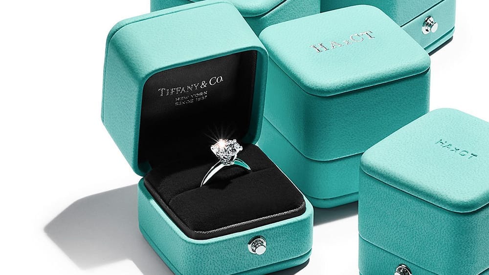 Tiffany and Co iconic Blue Box customization service