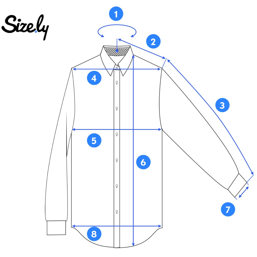 How to measure a dress shirt for proper sizing and fit