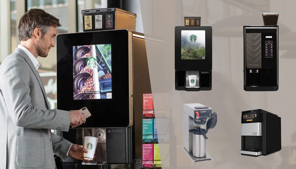 Comprehensive office coffee solutions for business environments