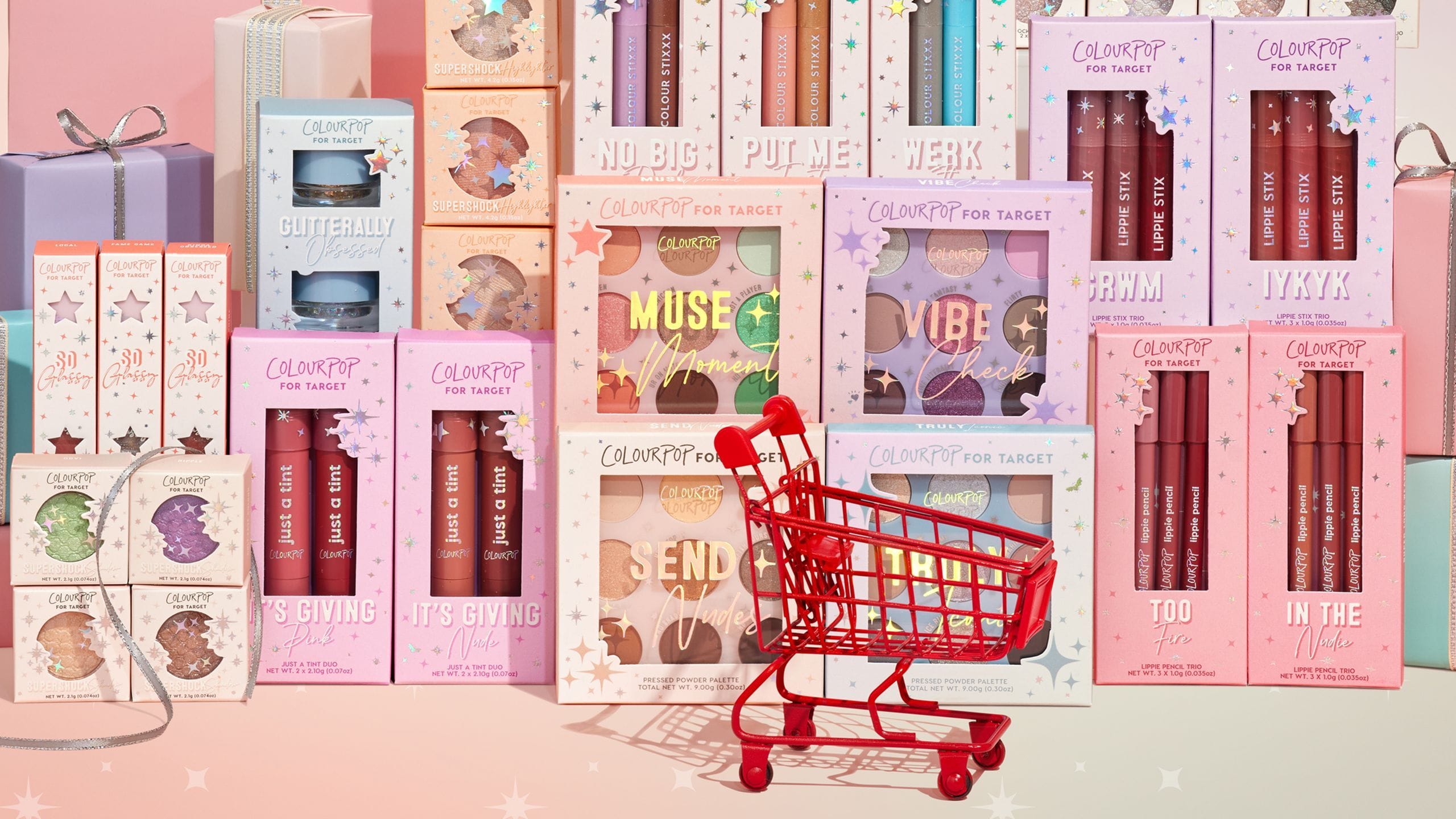 ColourPop cosmetics product lineup showcasing affordable makeup options