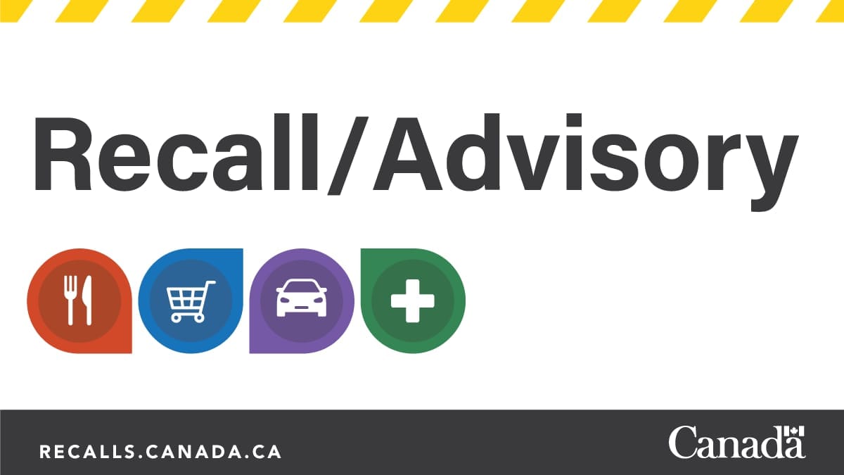 Health Canada recalls and safety alerts database