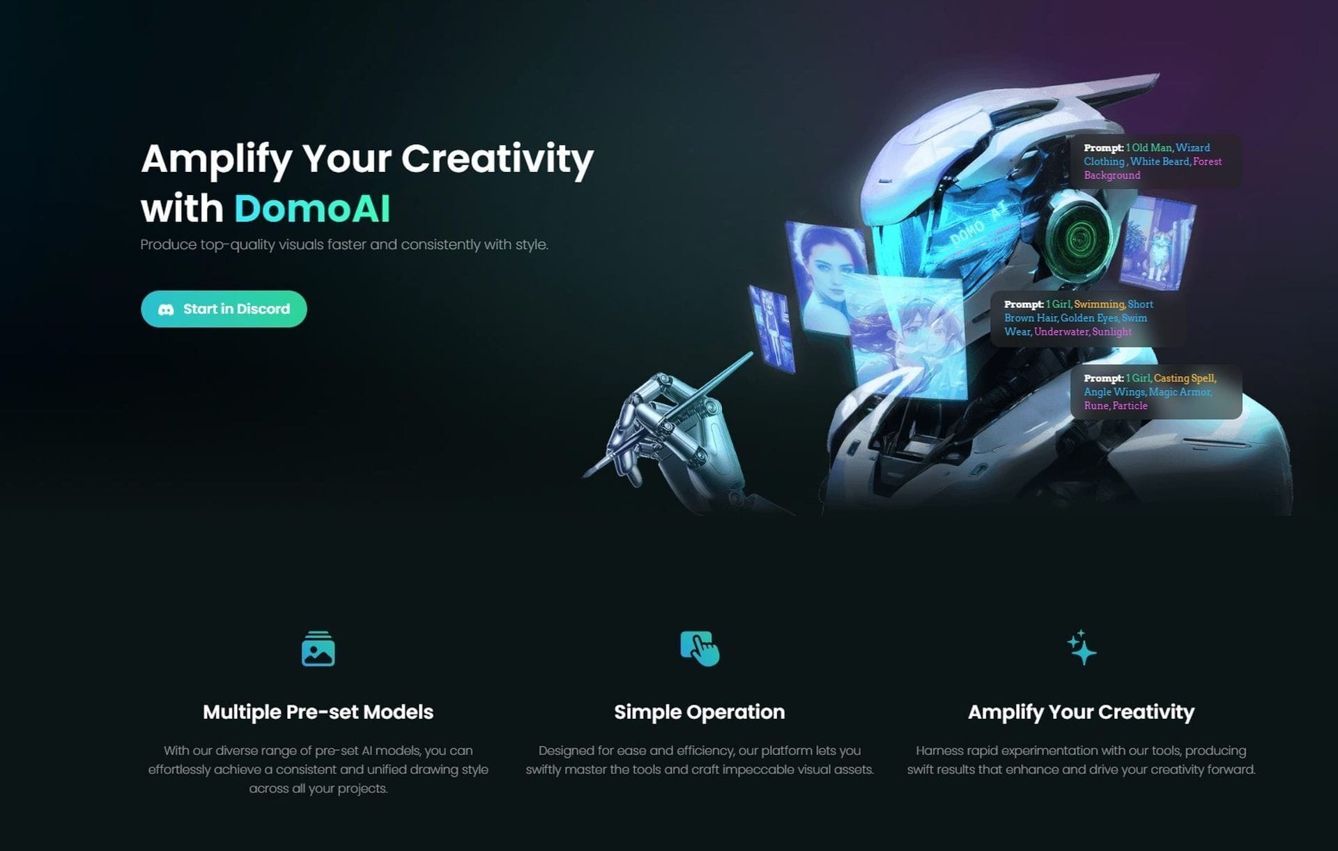 DomoAI Video Generator Interface and Dashboard Overview