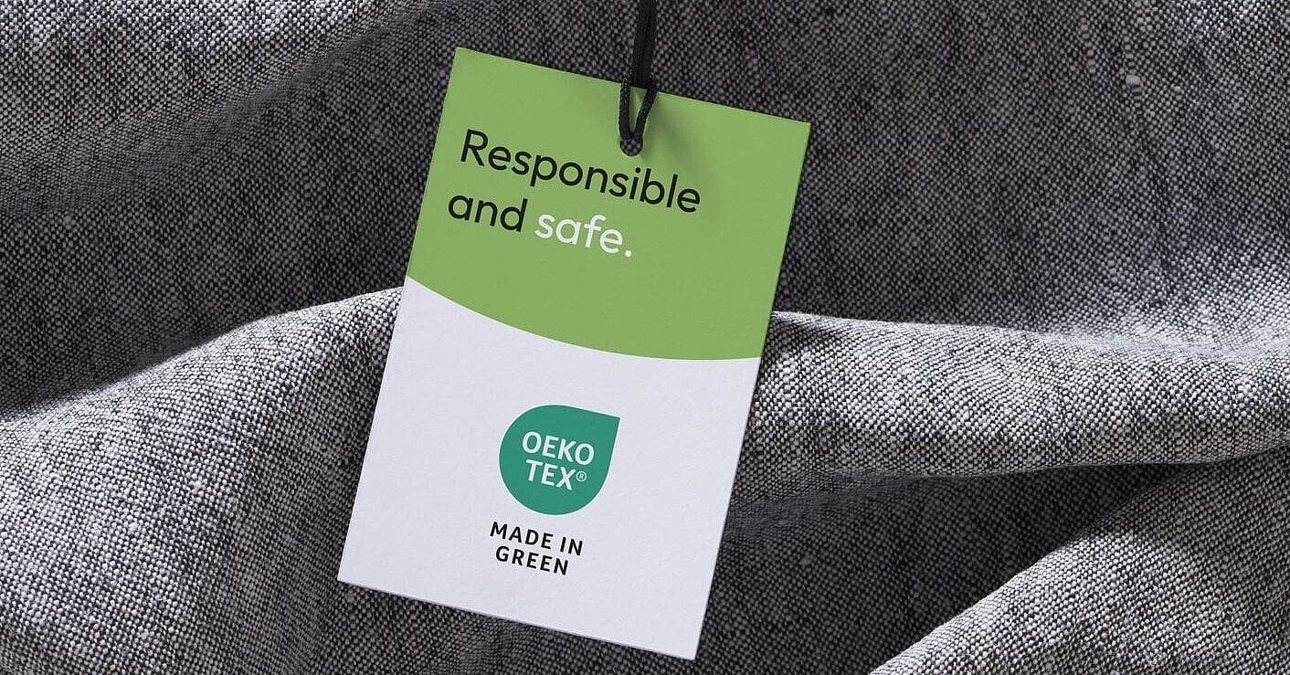 OEKO-TEX Standard 100 certification label explaining what it means for textile safety