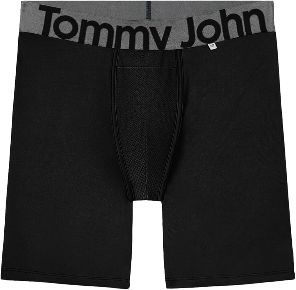 Tommy John Men's 360 Sport Trunks premium boxer briefs with Hammock Pouch technology