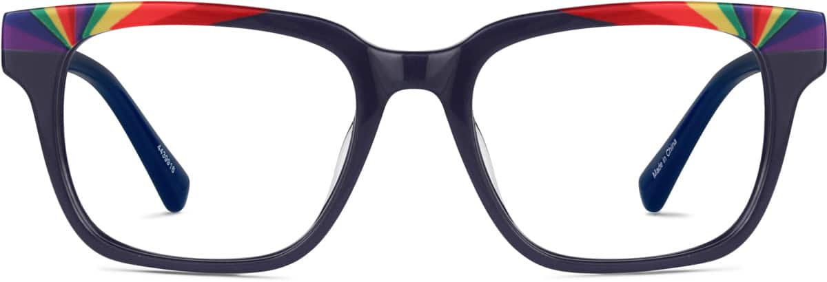 Zenni Optical square glasses frames collection showing variety of affordable eyewear options