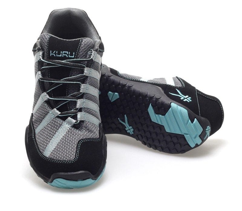 Kuru Footwear trail shoes with KURUSOLE technology for hybrid support