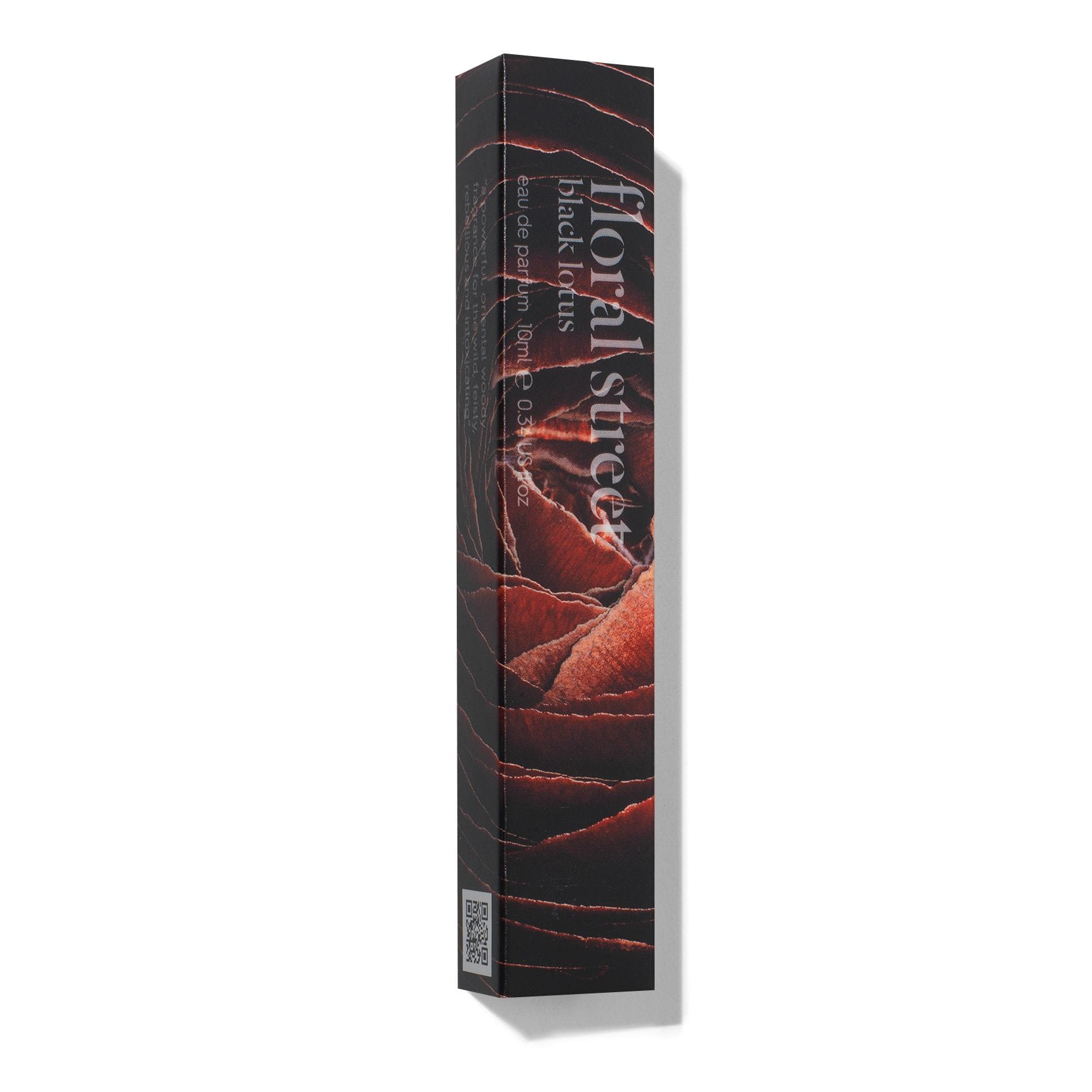 Floral Street Black Lotus Eau de Parfum bottle - the brand's best-performing fragrance for longevity