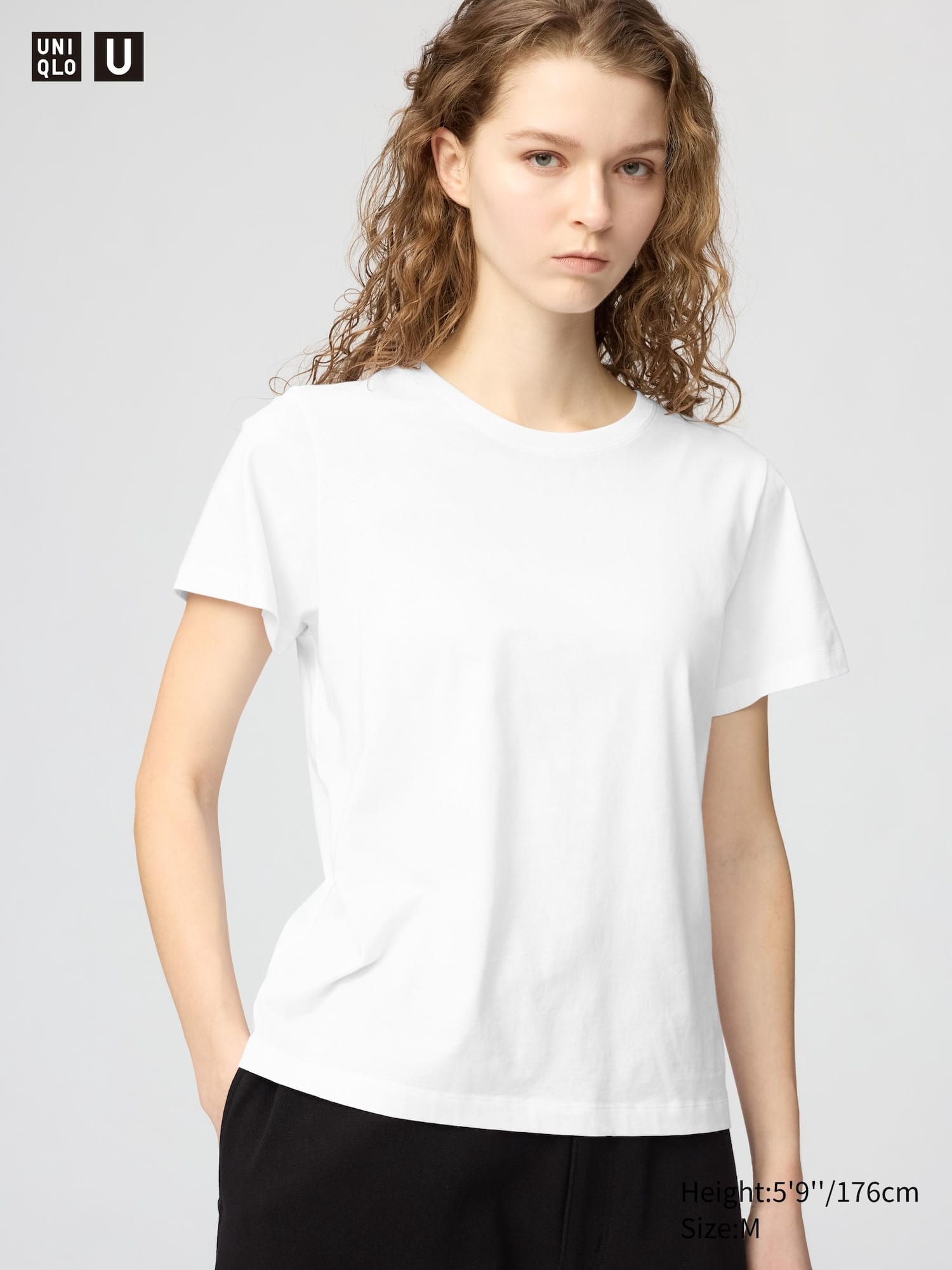 Uniqlo Women's Supima Cotton T-Shirt showcasing the brand's durable and affordable basics