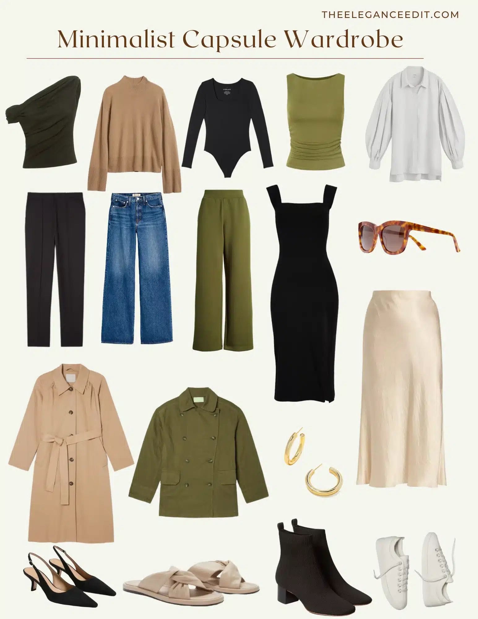 Minimalist capsule wardrobe concept for building a timeless wardrobe-couponsscout.com