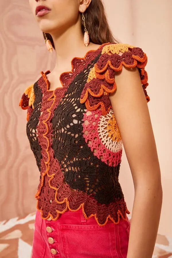 Ulla Johnson romantic embroidered top fashion design