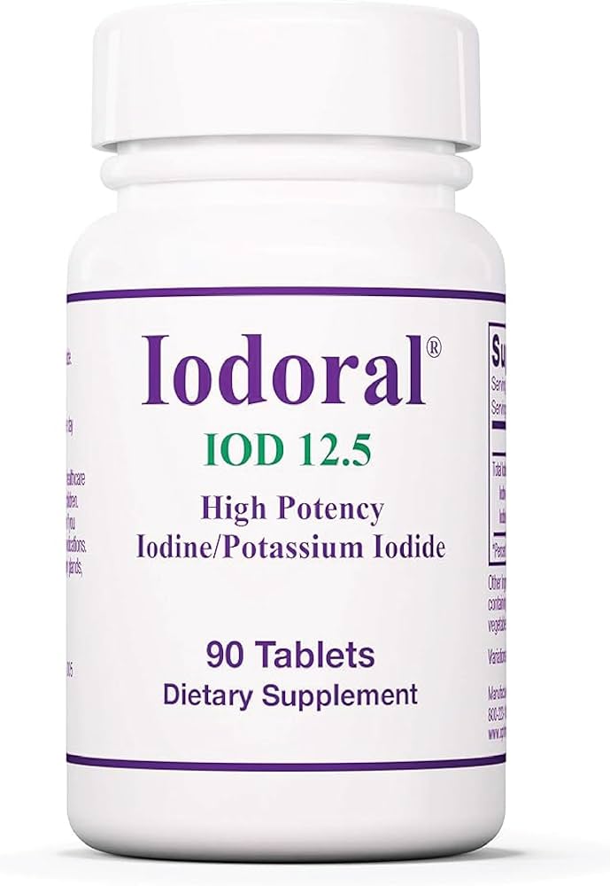 Optimox Iodoral 12.5mg high potency iodine potassium supplement