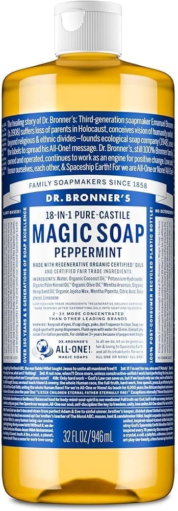Dr. Bronner's Pure-Castile Liquid Soap Bottle