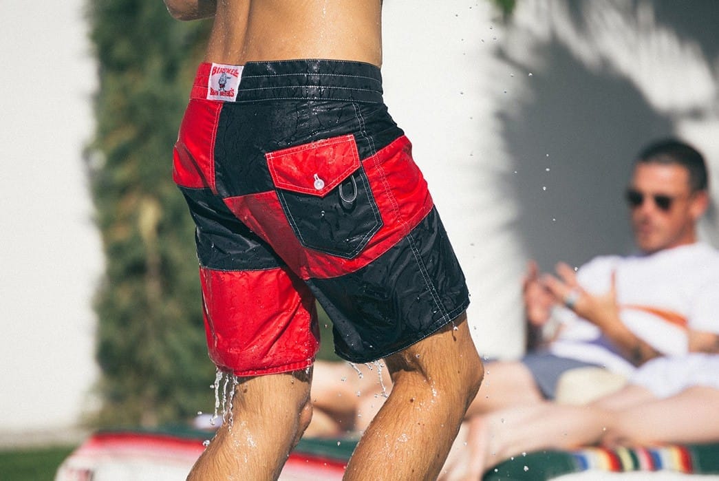 Birdwell Beach Britches classic boardshorts showcasing their legendary durability and construction