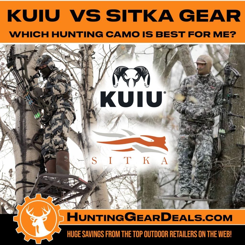 KUIU vs Sitka Gear hunting camo comparison guide