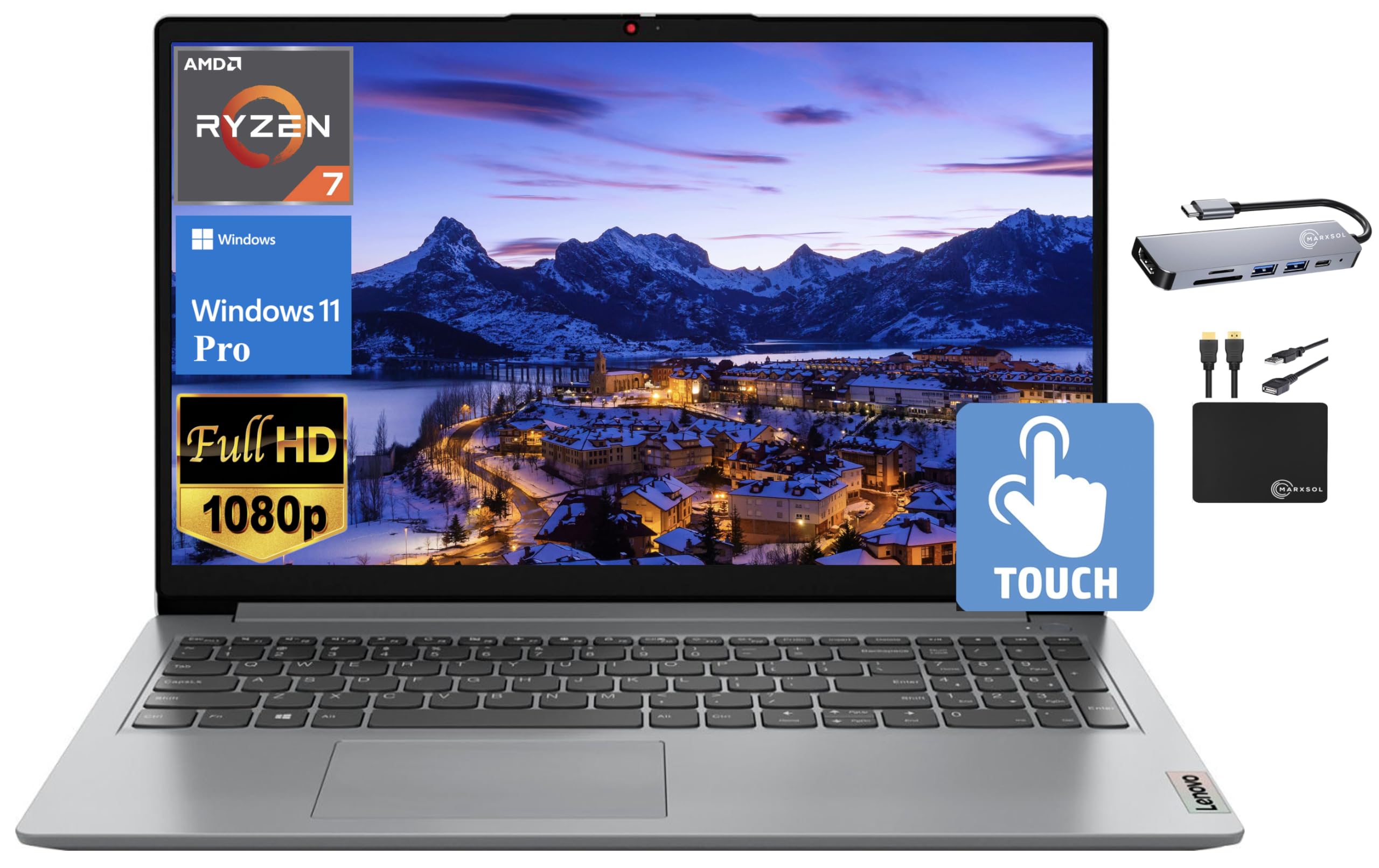 Lenovo IdeaPad laptop showcasing budget-friendly design for students and general consumers