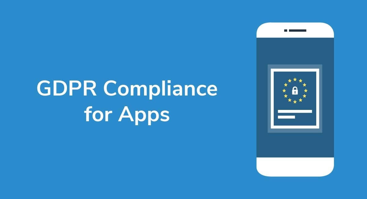 GDPR compliance for apps and privacy policies illustration