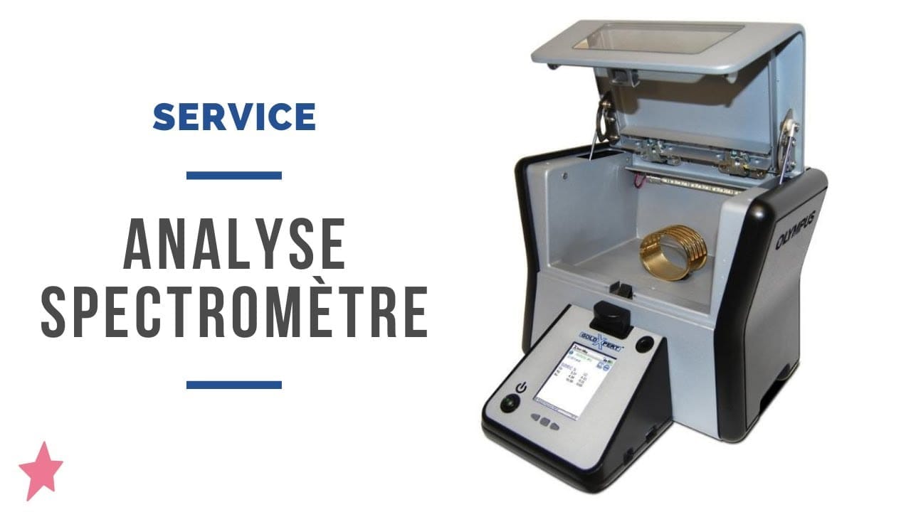 Fluorescence spectrometer analysis for jewelry safety testing of lead cadmium nickel
