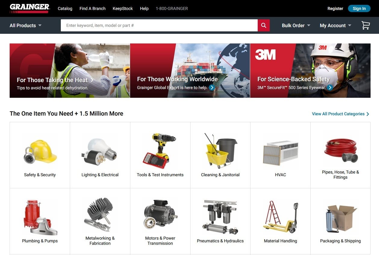 Distribution center logistics for B2B office supply fulfillment