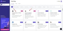 Writesonic AI writing tool dashboard and content creation interface