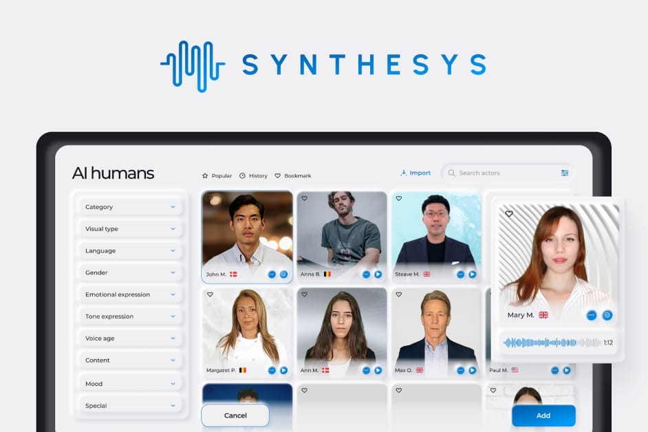 Synthesys AI review showing avatar video generator capabilities-couponsscout.com