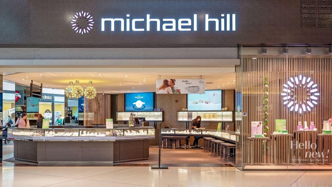 Michael Hill Jewellery storefront, a key SHIELS competitor in Australia