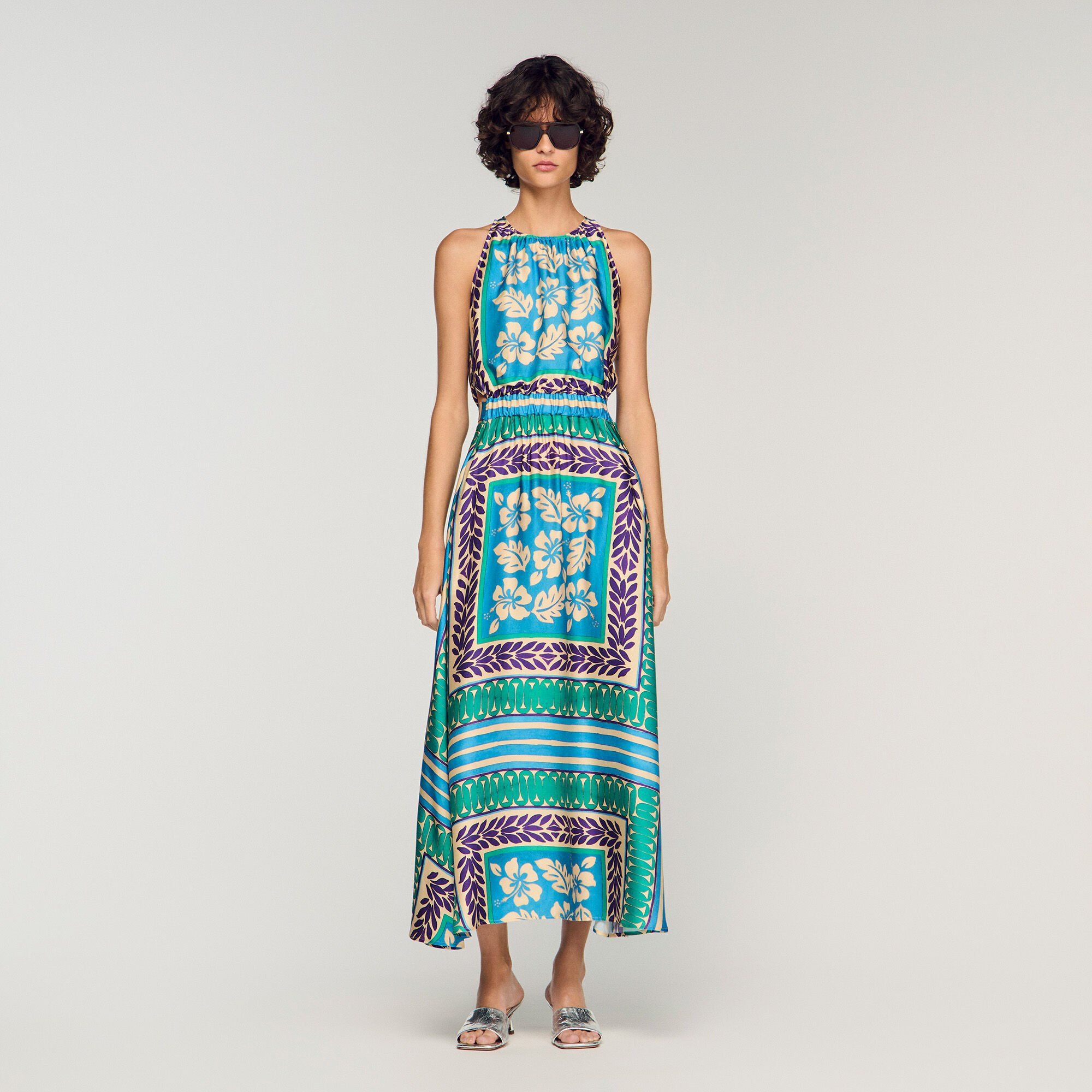 Sandro Paris women's dress collection showcasing the brand's signature Parisian chic style