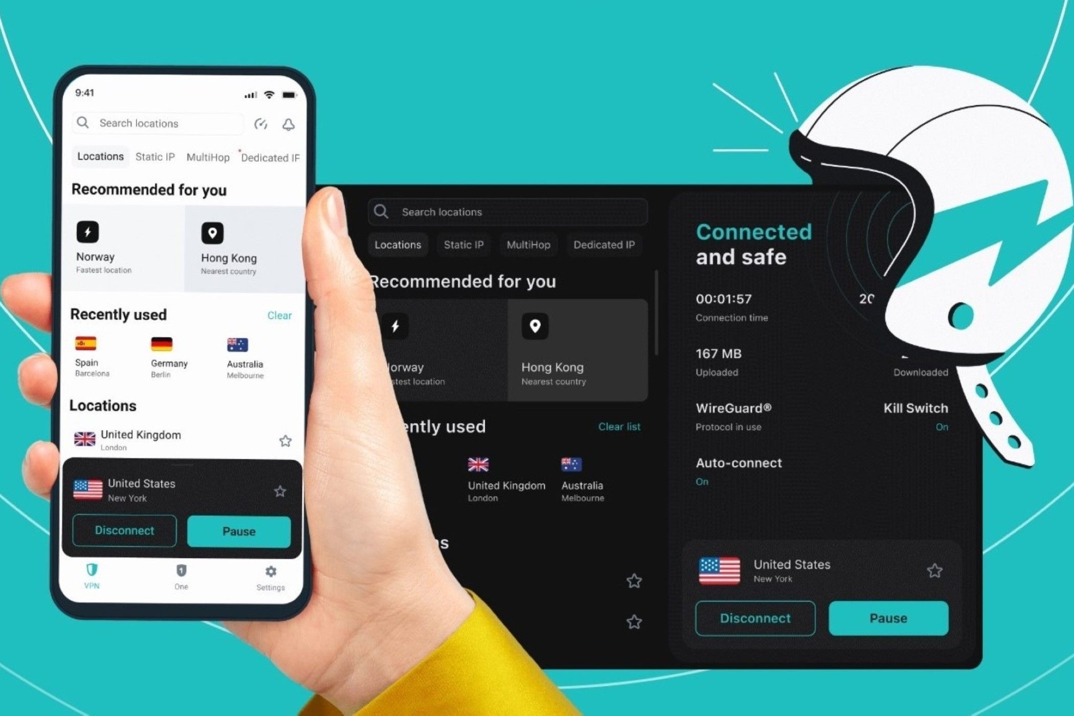 What is a VPN kill switch and how does it work - security illustration