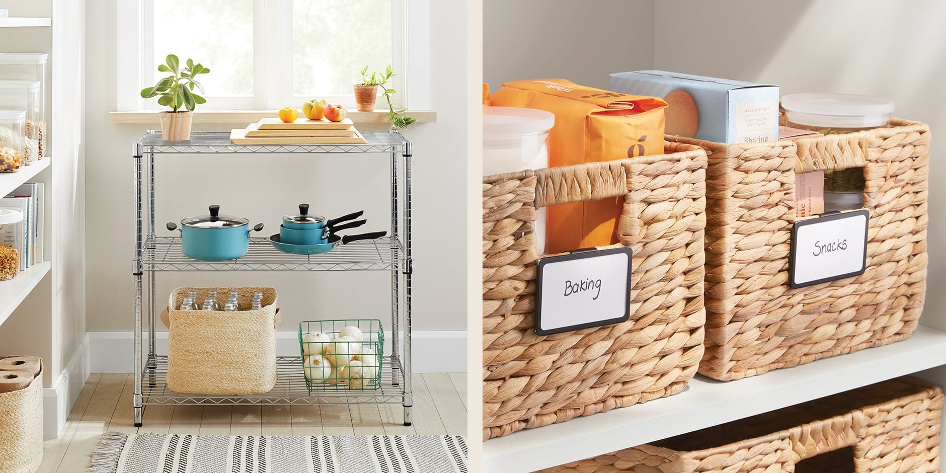 Target Brightroom home storage and organization products display