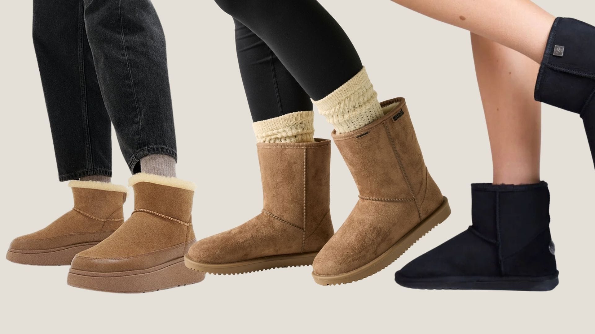 UGG boot alternatives comparison - Bearpaw, EMU Australia, and Koolaburra by UGG