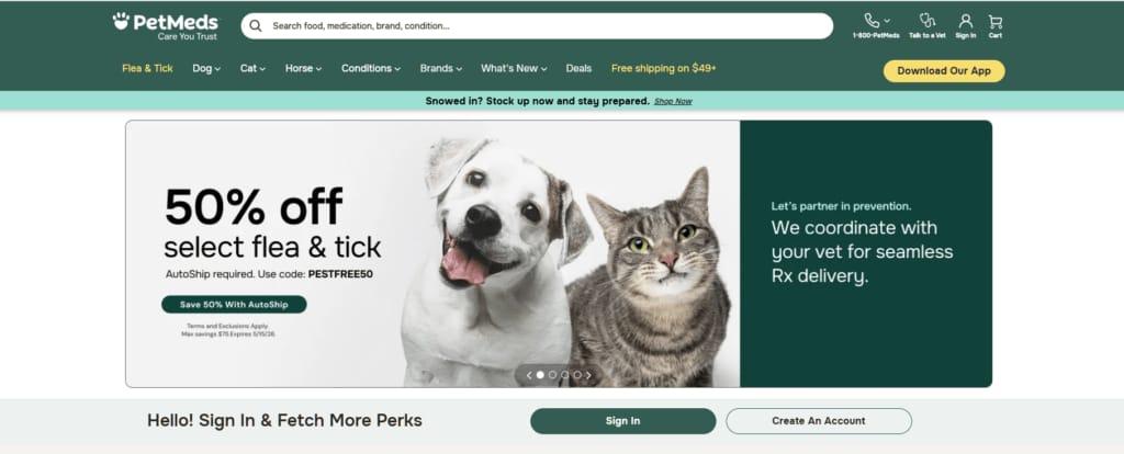 Best online pet pharmacies comparison overview for cats and dogs